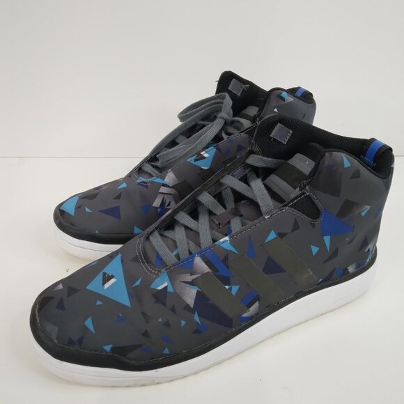 Adidas High-Top Lace up Sneakers Size 6 - Picture 9 of 16